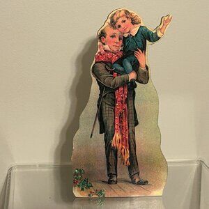 Le Petit Museum of Music Boxes Victorian Scrap Picture Music Box - "Christmas"